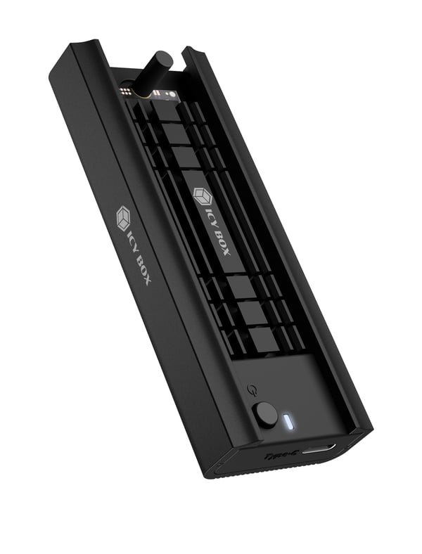 ICY BOX IB-180MC-C31 SSD kabinet Sort M.2