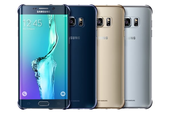 Samsung EF-QG928 matkapuhelimen suojakotelo 14,5 cm (5.7") Nahkakotelo Musta, Sininen
