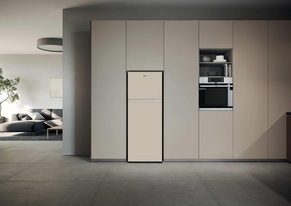 Haier HPR5718DNPC Fritstående 464 L Cremefarvet