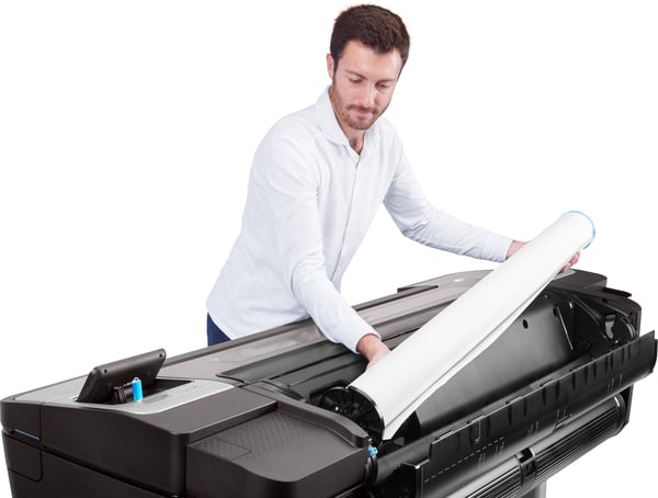 HP Designjet T1700dr 44-tums PostScript-skrivare