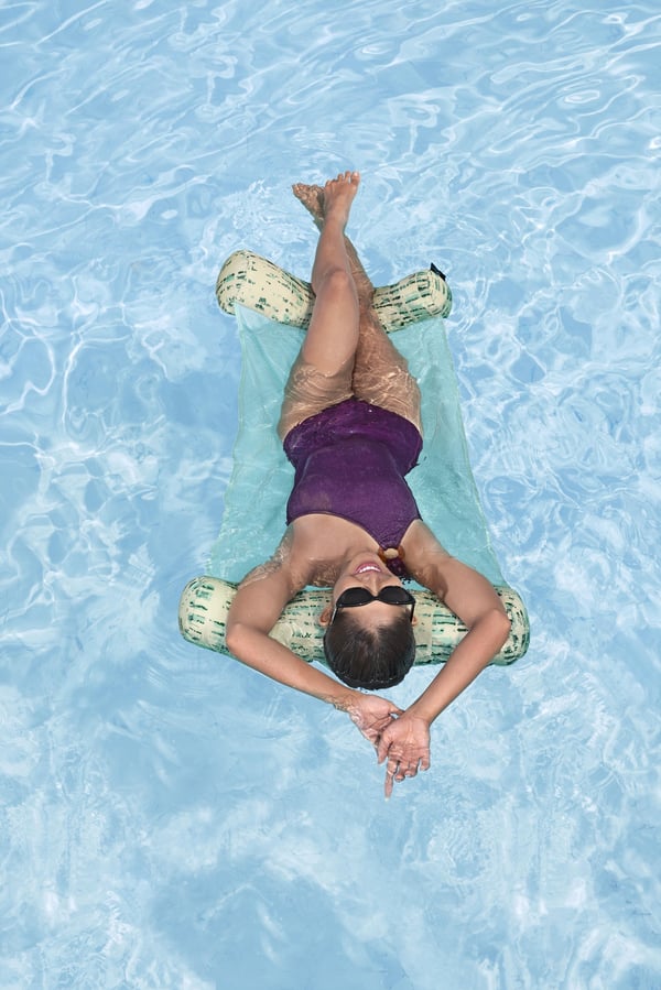 Bestway 43909 pool- och badmadrass Multifärg Mönstrad PVC Flytande hängmatta