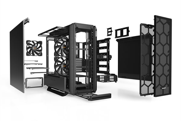 be quiet! Silent Base 802 Black Midi Tower Svart