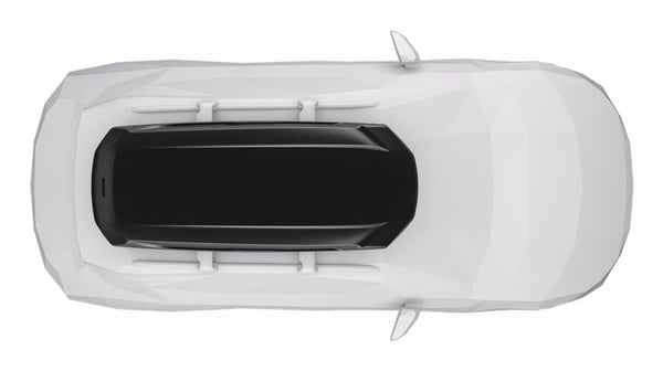Thule Pulse 2 XL Kova suksiboksi Musta