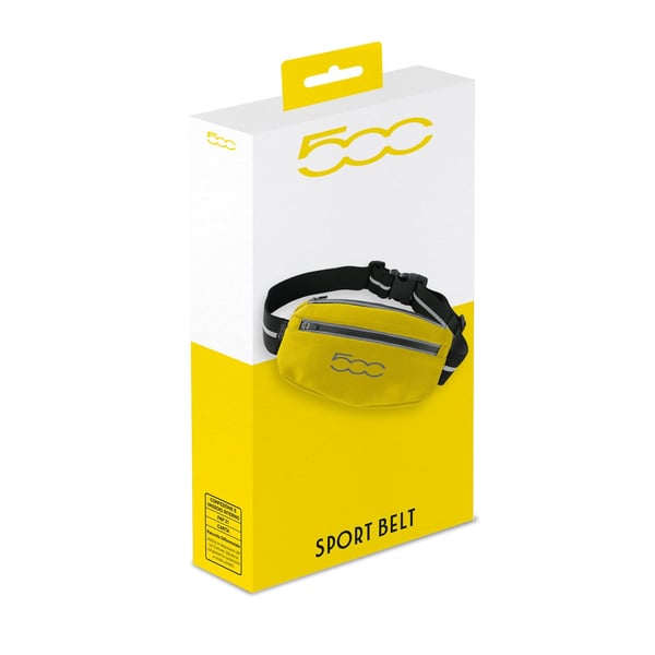 Celly RUNBELT500 matkapuhelimen suojakotelo 17,5 cm (6.9") Vyötärönauhakotelo Keltainen