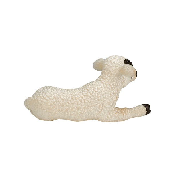Mojo Fun Black Faced Lamb Lying down