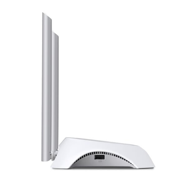 TP-Link TL-MR3420 langaton reititin Nopea Ethernet Yksi kaista (2,4 GHz) Musta, Valkoinen