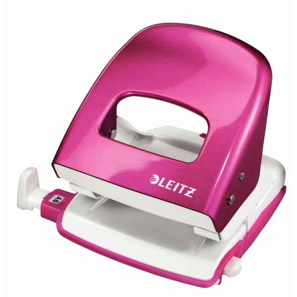 Leitz NeXXt Series Metal Office Hole Punch hulmaskine og tilbehør 30 ark Lyserød