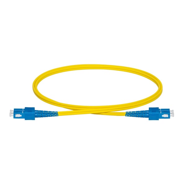 Lanview LVO231386 InfiniBand- ja kuituoptiikkakaapeli 2 m SC Keltainen