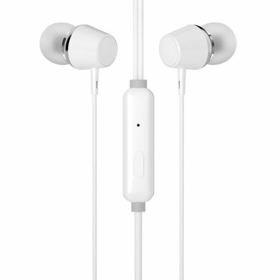 HP DHE-7000 Headset Kabel I öra Samtal/musik Vit