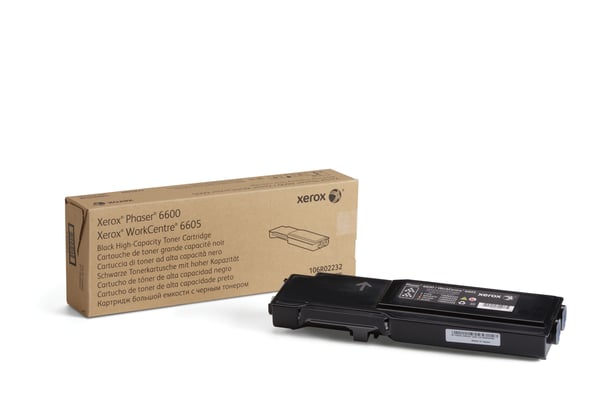 Xerox Phaser 6600/WorkCentre 6605, musta värikasetti (suuri kapasiteetti, 8 000 sivua) Xerox Phaser 6600/WorkCentre 6605, musta värikasetti (suuri kapasiteetti, 8 000 sivua)