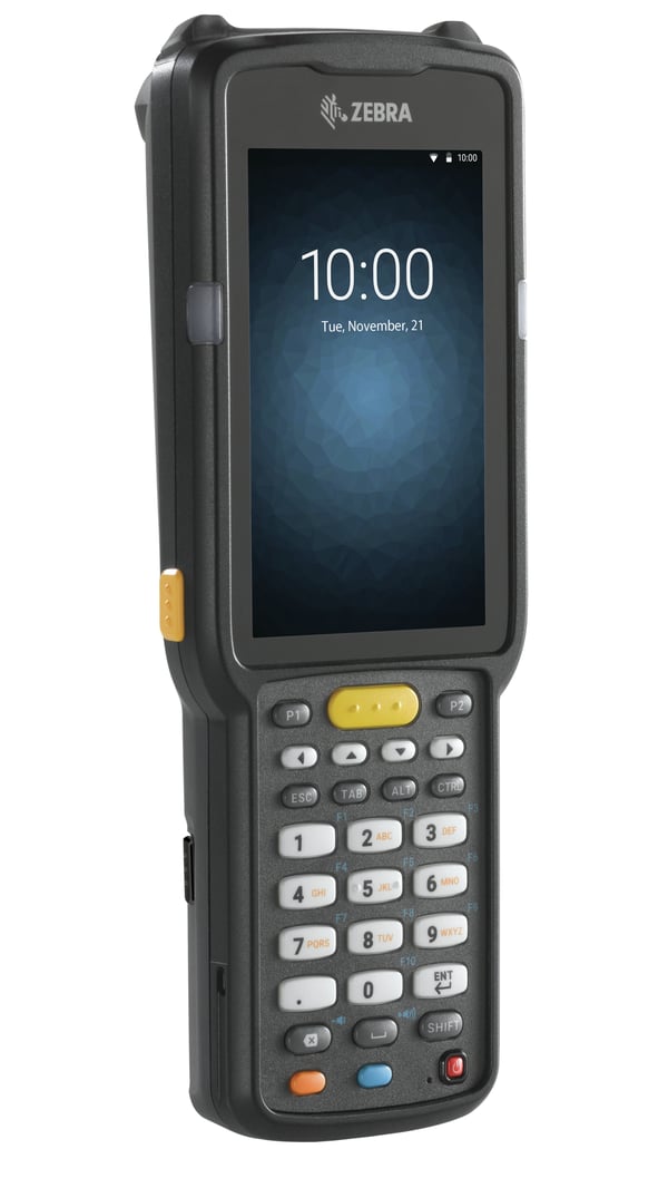 Zebra MC3300x RFID-handdatorer 10,2 cm (4") 800 x 480 pixlar Pekskärm 505 g Svart