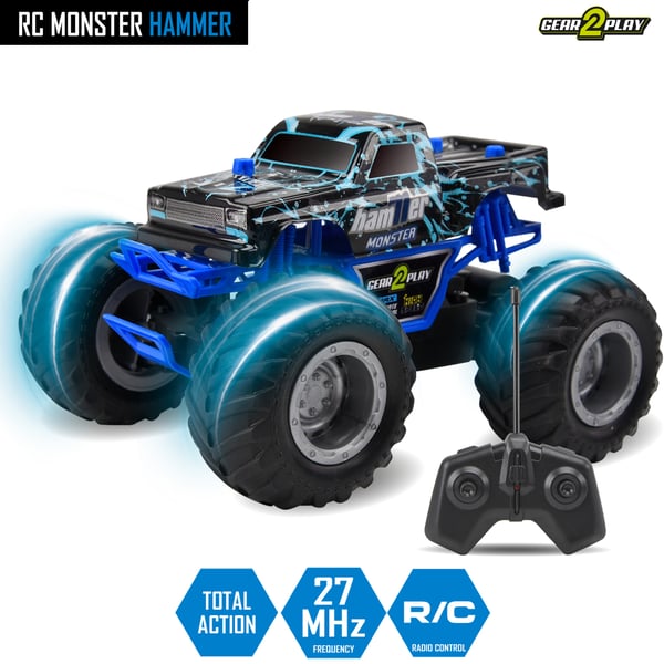 Gear2Play RC Monster Hammer Radio-kontrolleret (RC) model Monster lasbil Elektrisk motor