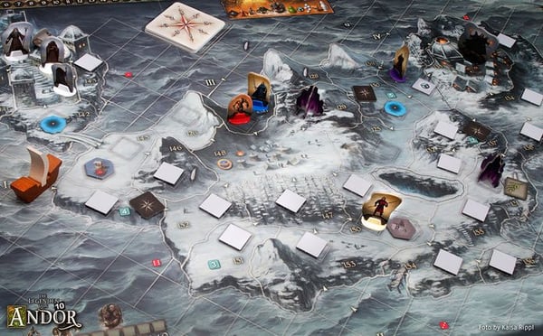 Kosmos 16354758 lautapeli Legends of Andor 60 min Lautapelin lisäosa Matkailu-/seikkailupeli