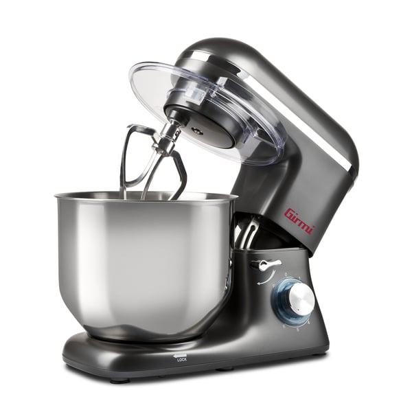 Girmi Gastronomo 8L Stativmixer 1400 W Svart, Rostfritt stål