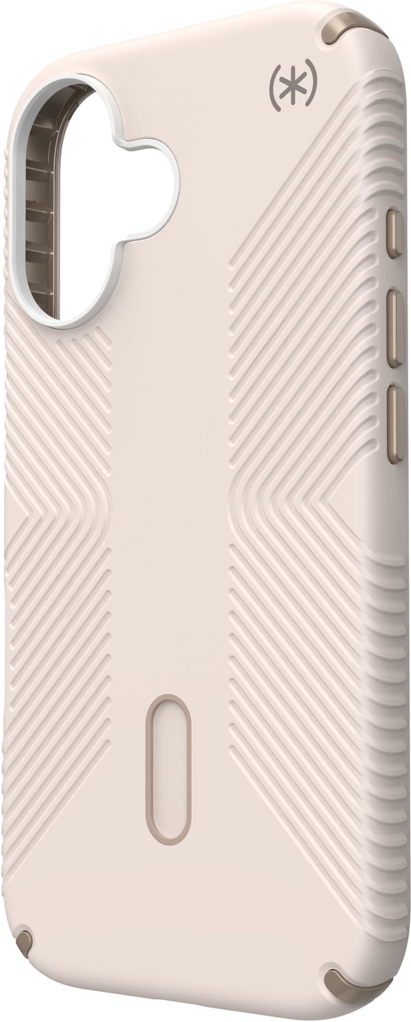 Speck Presidio2 Grip ClickLock & MagSafe til iPhone 16 beige