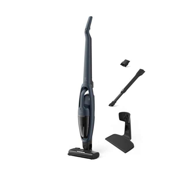 Electrolux ES52CB21DB Sauvaimuri Akku Kuiva Sykloninen, Vaahto, Moottorin jälkeinen suodatin Pussiton 0,3 L 29 W Sininen 2 ah