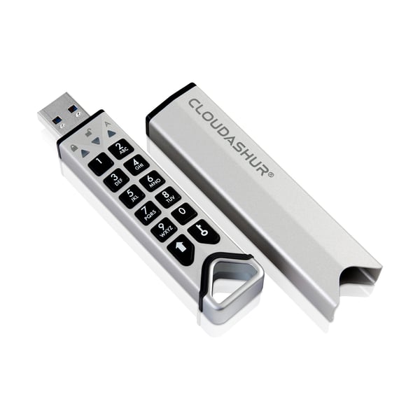 iStorage CloudAshur USB-muisti 0 GB USB A-tyyppi 3.2 Gen 1 (3.1 Gen 1) Hopea