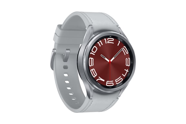 Samsung Galaxy Watch6 Classic 3,3 cm (1.3") OLED 43 mm Digital 432 x 432 pixlar Pekskärm Silver Wi-Fi GPS