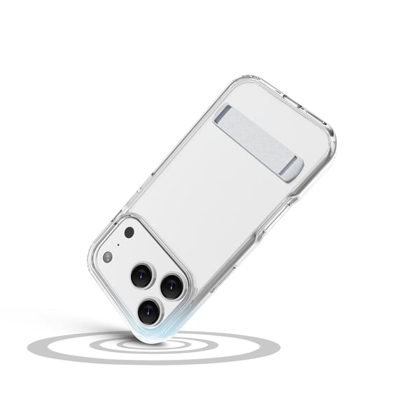 Cellularline Clear Stand matkapuhelimen suojakotelo 16 cm (6.3") Suojus Läpinäkyvä