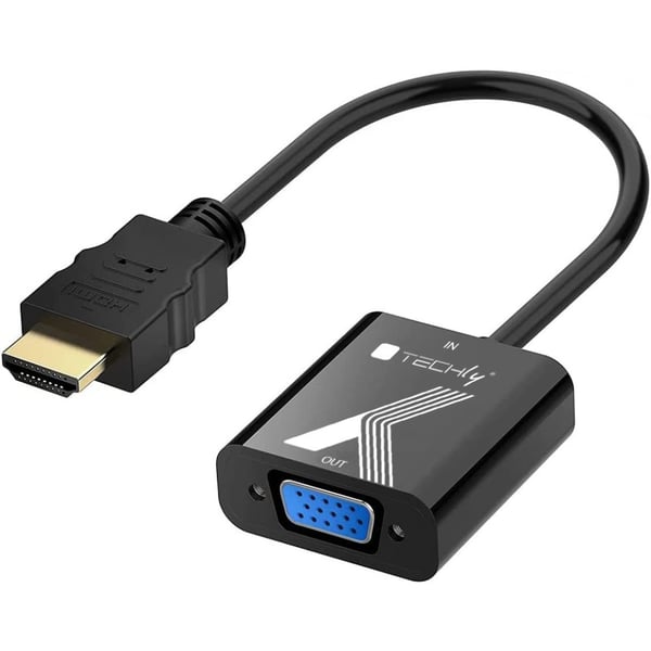 Techly IDATA HDMI-VGA2P video omformer 1920 x 1200 pixel