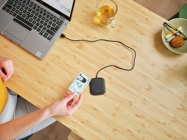 Trust Ceto läsare smarta kort inomhus USB USB 2.0 Svart