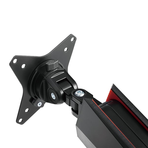 LogiLink BP0091 monitorin kiinnike ja jalusta 81,3 cm (32") Vastaanotto Musta, Punainen