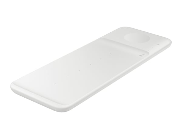 Samsung Wireless Charger Trio Kuulokkeet, Älypuhelin, Älykello Valkoinen USB Langaton lataaminen Pikalataus Sisätila