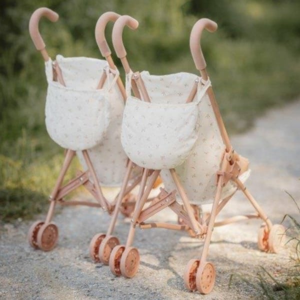 Little Dutch Metal Doll Stroller Dukke klapvogn