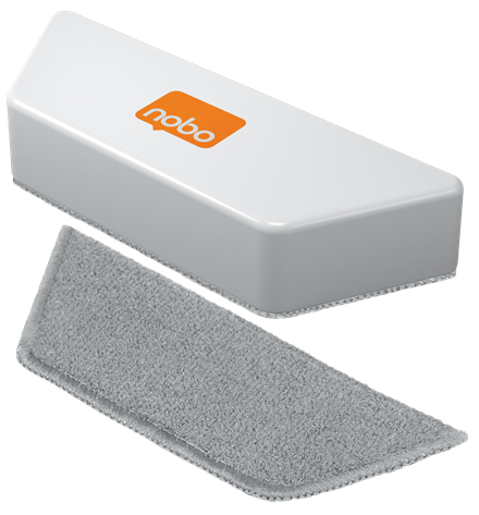 Nobo mikrofiber magnetisk whiteboard tavlevisker refill puder