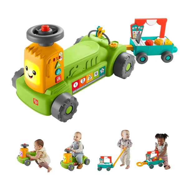 Fisher-Price HRB83 Keinu- ja ratsastuslelu Päällä istuttava traktori