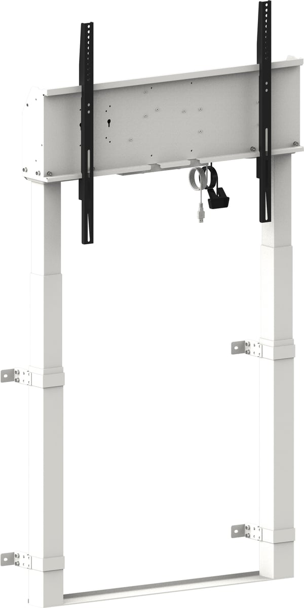 iiyama MD-WLIFT2031-W1 skærmbeslag og -stativer 2,67 m (105") Gulv Hvid