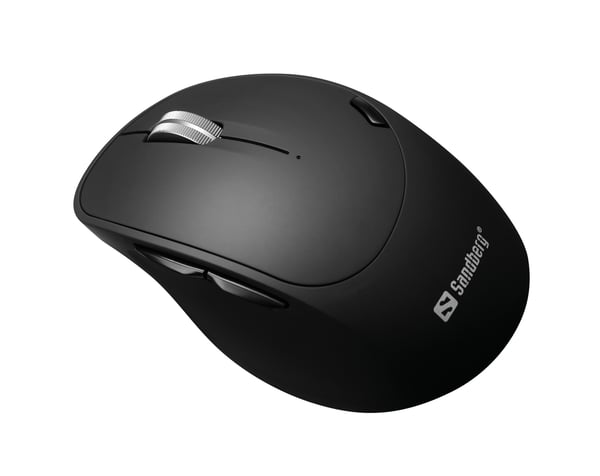 Sandberg 631-02 hiiri Office Oikeakätinen RF Wireless + Bluetooth 1600 DPI