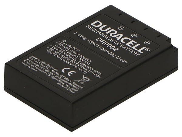 Duracell DR9902 batteri til kamera/videokamera Lithium-Ion (Li-Ion) 1100 mAh