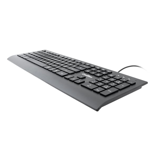 CoolBox COO-TEC01-U tastatur Hjemme/kontor USB QWERTY Spansk Sort