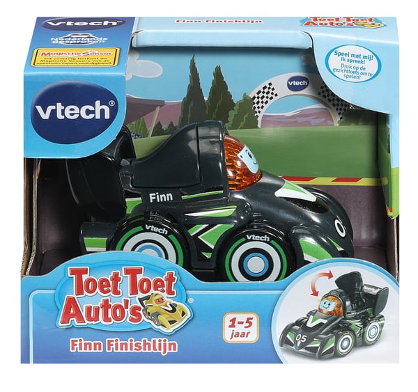 VTech Toet Toet Auto's Finn Finishlijn