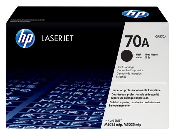 HP Original 70A LaserJet-tonerpatron, sort