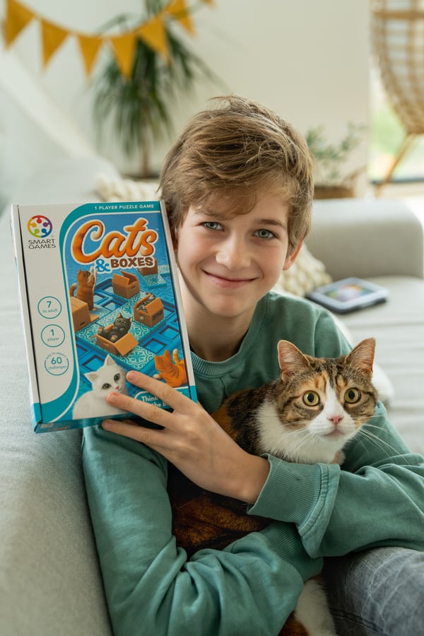 SmartGames Cats & Boxes Laatikkopalapeli