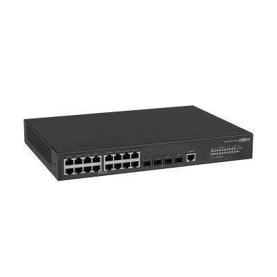 Dahua Technology Access DH-AS4300-16GT4GF verkkokytkin Hallittu L2/L2+ Gigabit Ethernet (10/100/1000) Musta