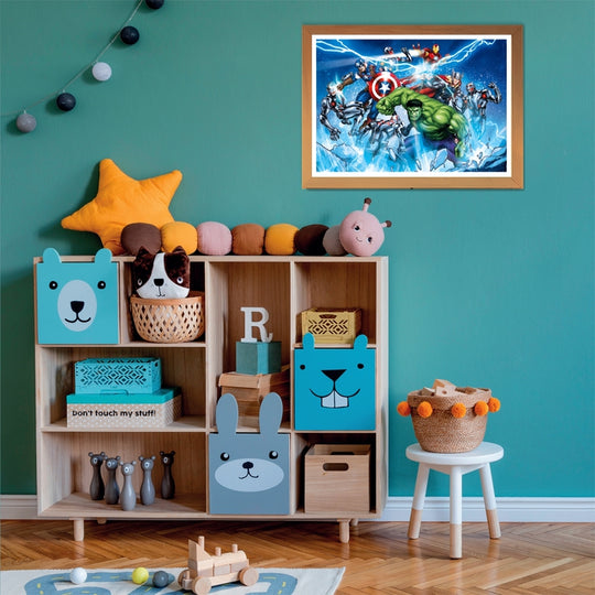 Clementoni Marvel Avengers Pussel 104 styck Serietidning