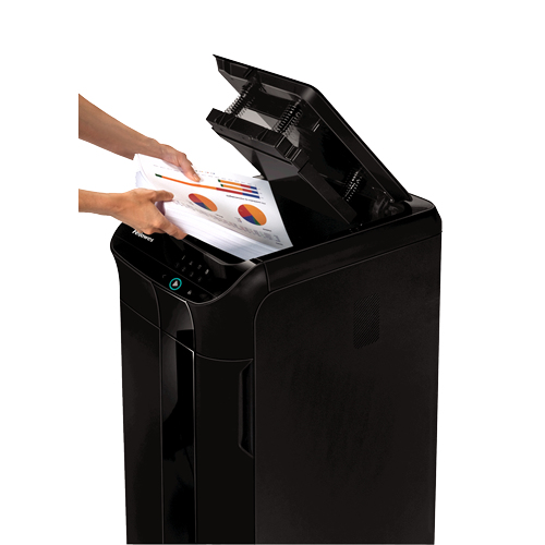 Fellowes 100135793 paperisilppuri Konfetiksi leikkaava Musta