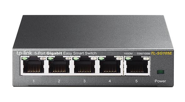 TP-LINK Easy Smart TL-SG105E - Switch - 5 x 10/100/1000