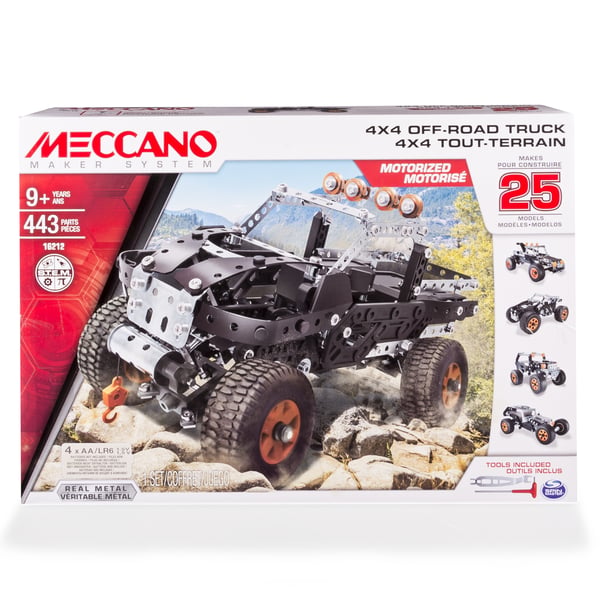 Meccano 4x4 Truck 25 Model Set