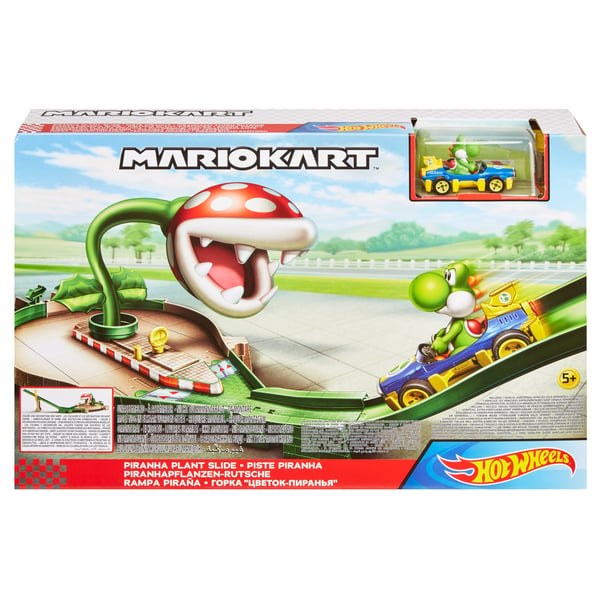 Hot Wheels Mario Kart MARIOKART PIRANHA PLANT SLIDE-banset