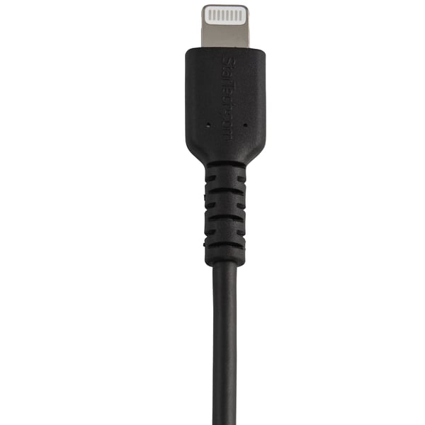 StarTech.com RUSBLTMM30CMB kabel til mobiltelefon Sort 0,3 m USB A Lightning