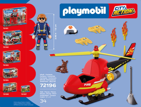 Playmobil Feuerwehr-Helikopter