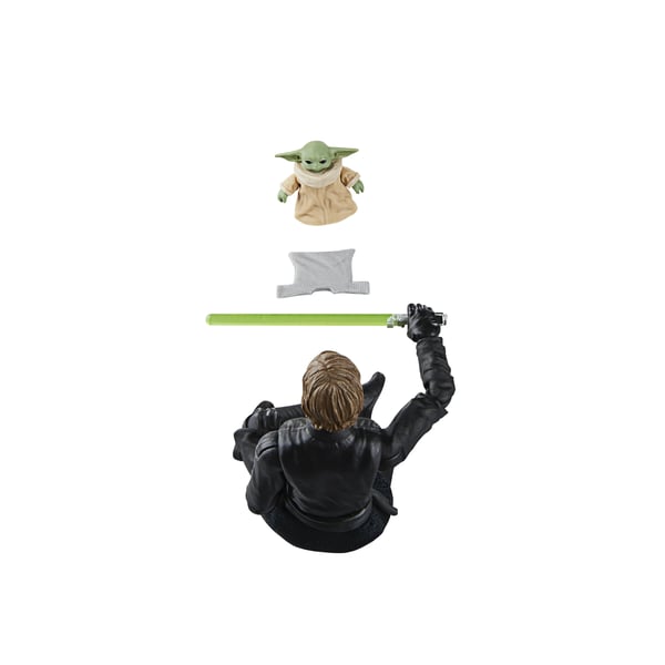 Star Wars The Book of Boba Fett Luke Skywalker & Grogu figurer 9,5 cm