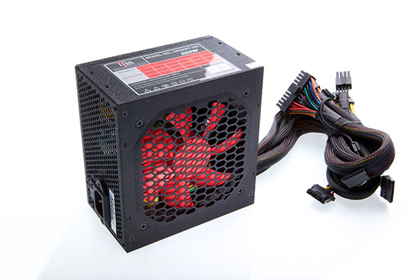 itek DESERT 550 strömförsörjningsenheter 550 W 20+4 pin ATX ATX Svart, Röd