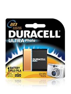 Duracell Ultra Photo 223 Engangsbatteri Lithium Duracell Ultra Photo 223 Engangsbatteri Lithium
