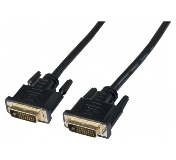Hypertec 127505-HY DVI kabel 1 m DVI-A DVI-D Sort