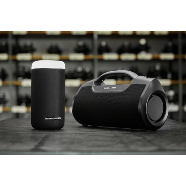 Hama Mate Pro Bærbar stereohøjttaler Sort 60 W
